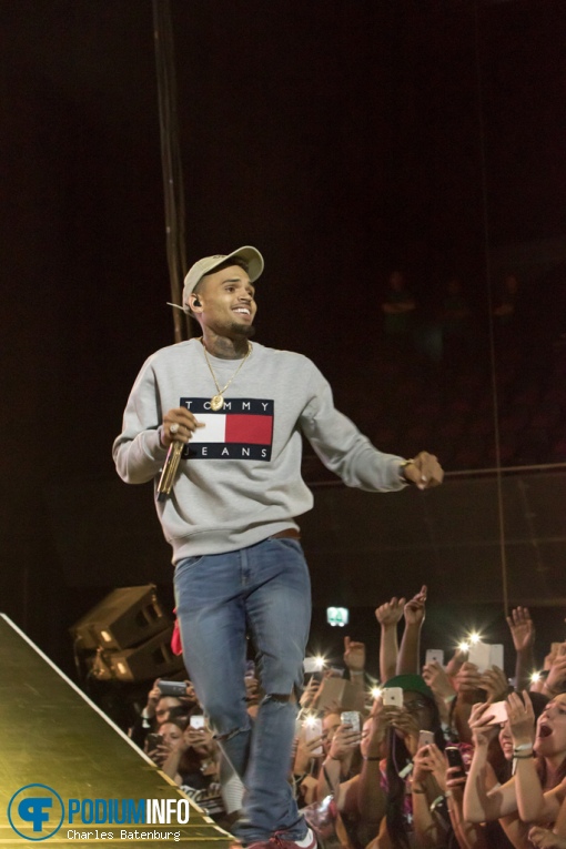Chris Brown op Chris Brown foto