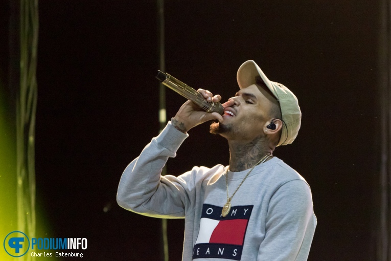 Chris Brown op Chris Brown foto
