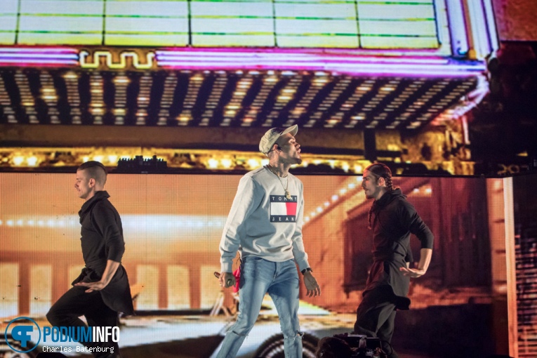 Chris Brown op Chris Brown foto