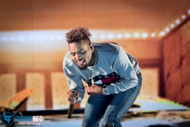 Chris Brown op Chris Brown foto