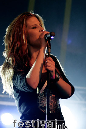 Delain op Artquake 2007 foto