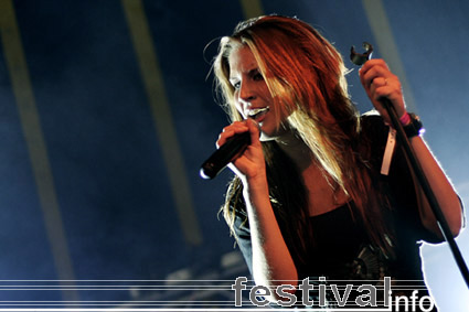 Delain op Artquake 2007 foto