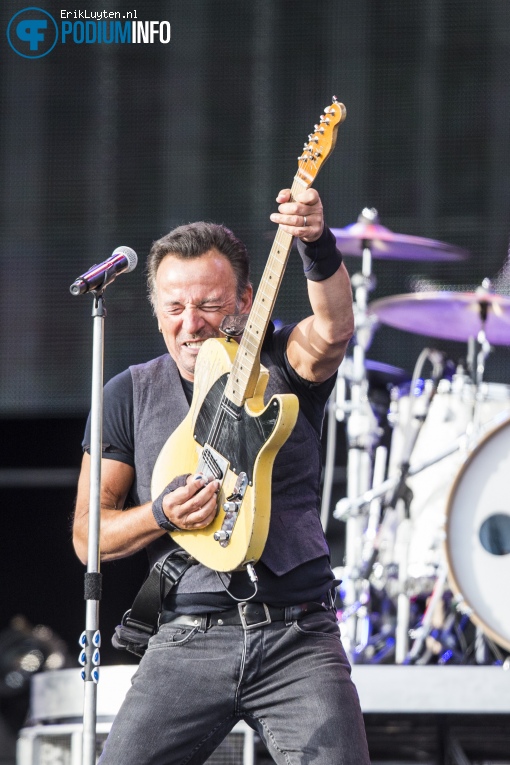 Bruce Springsteen op Bruce Springsteen - 14/6 - Malieveld foto