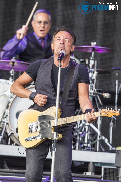 Bruce Springsteen op Bruce Springsteen - 14/6 - Malieveld foto