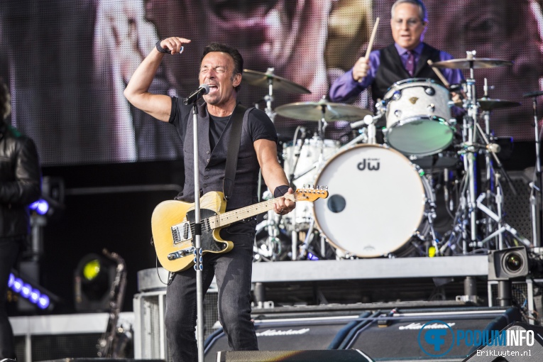 Bruce Springsteen op Bruce Springsteen - 14/6 - Malieveld foto