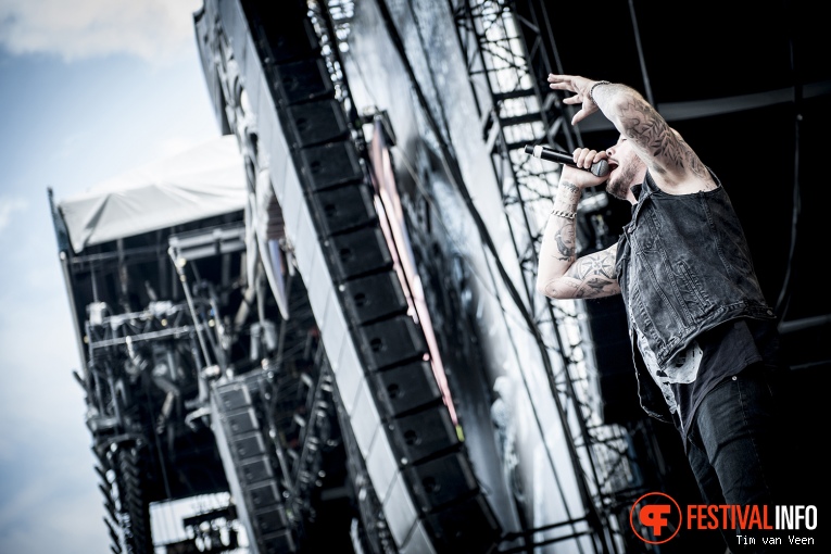 Soilwork op Graspop Metal Meeting 2016, dag 1 foto