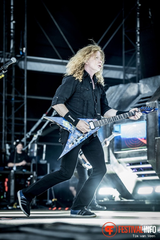 Megadeth op Graspop Metal Meeting 2016, dag 1 foto