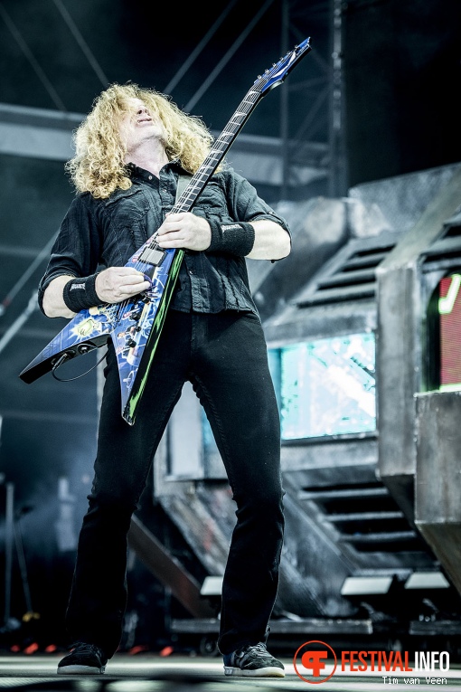 Megadeth op Graspop Metal Meeting 2016, dag 1 foto