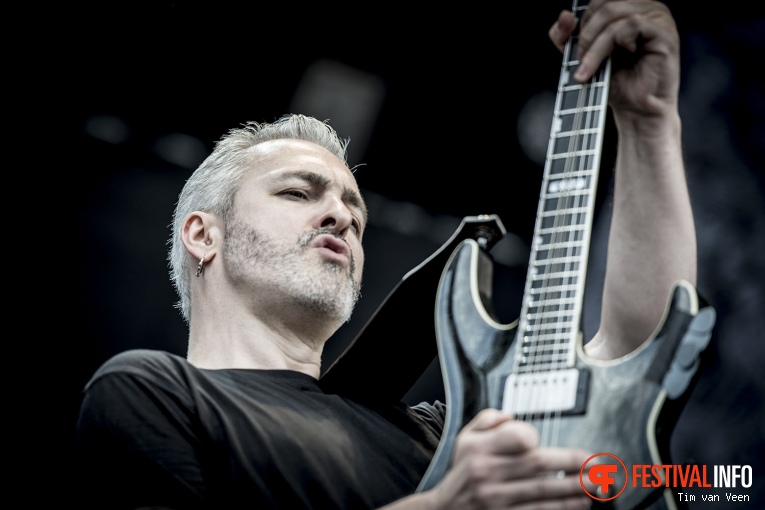 Soilwork op Graspop Metal Meeting 2016, dag 1 foto