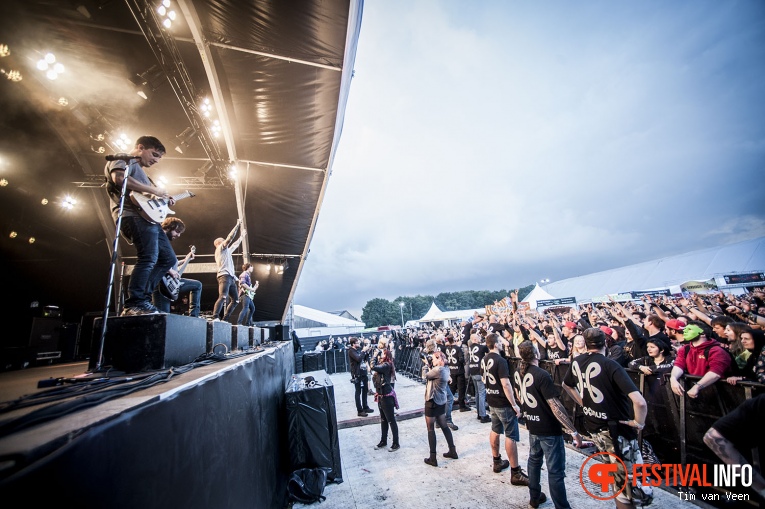 August Burns Red op Graspop Metal Meeting 2016, dag 1 foto