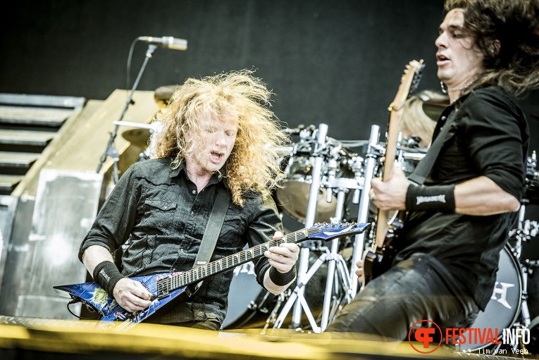 Megadeth op Graspop Metal Meeting 2016, dag 1 foto