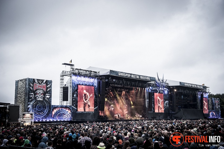 Slayer op Graspop Metal Meeting 2016 dag 2 foto