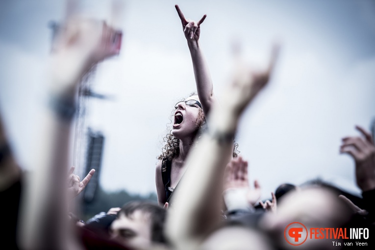 Halestorm op Graspop Metal Meeting 2016 dag 2 foto