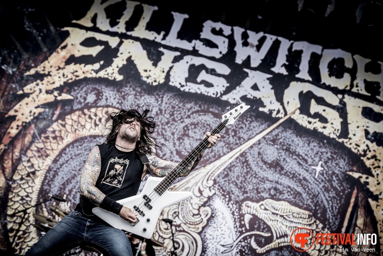 Killswitch Engage op Graspop Metal Meeting 2016 dag 2 foto