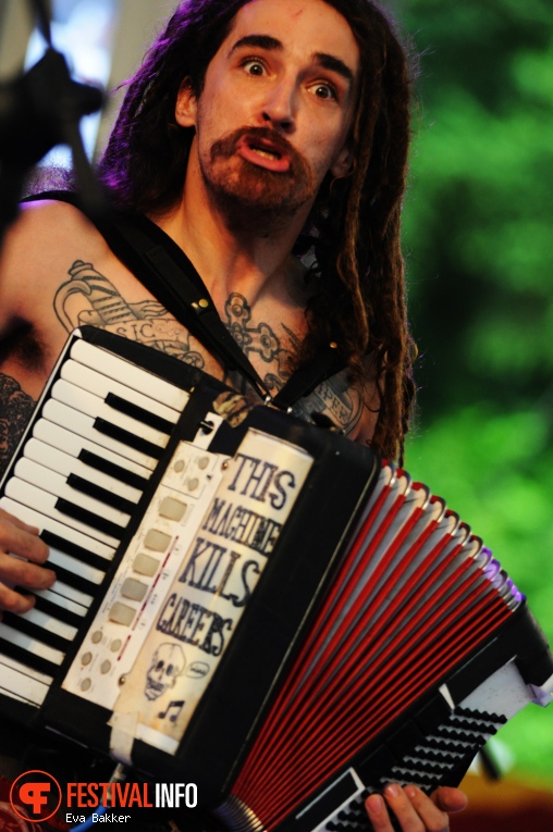 The Goddamn Gallows op Kids 'n Billies 2016 foto