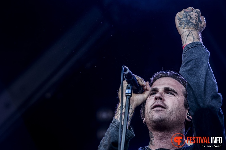 The Amity Affliction op Graspop Metal Meeting 2016 dag 3 foto