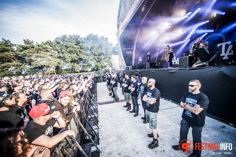 The Amity Affliction op Graspop Metal Meeting 2016 dag 3 foto