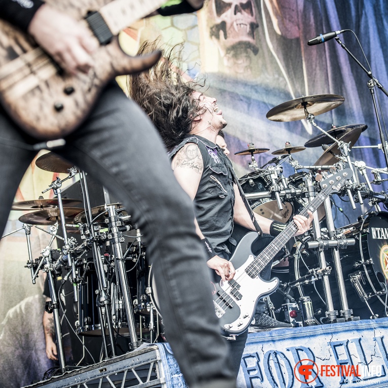 Anthrax op Graspop Metal Meeting 2016 dag 3 foto