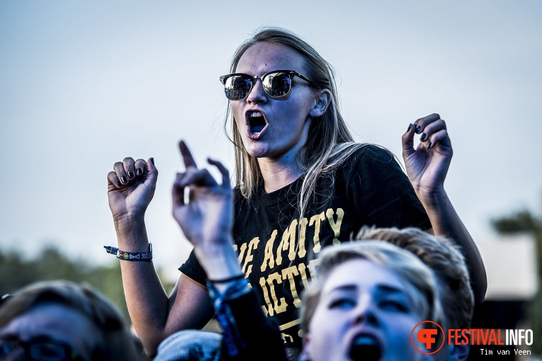 The Amity Affliction op Graspop Metal Meeting 2016 dag 3 foto