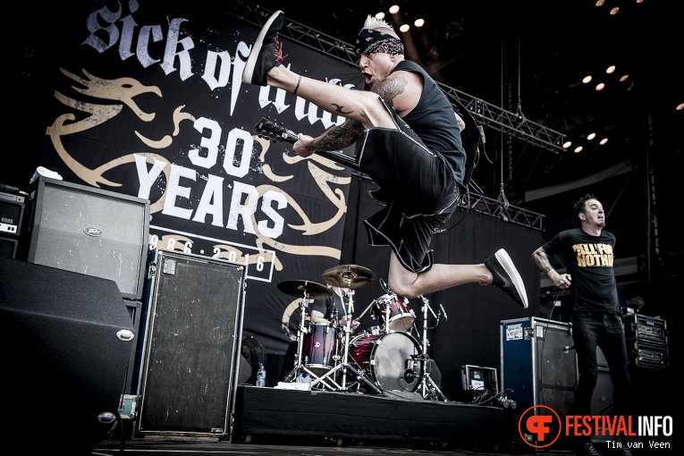 Sick Of It All op Graspop Metal Meeting 2016 dag 3 foto