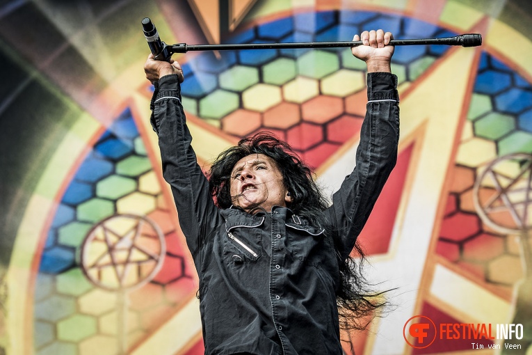 Anthrax op Graspop Metal Meeting 2016 dag 3 foto