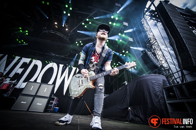 Shinedown op Graspop Metal Meeting 2016 dag 3 foto