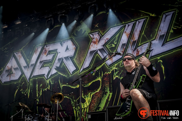 Overkill op Graspop Metal Meeting 2016 dag 3 foto