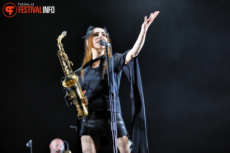 PJ Harvey op Down The Rabbit Hole 2016 - Vrijdag foto