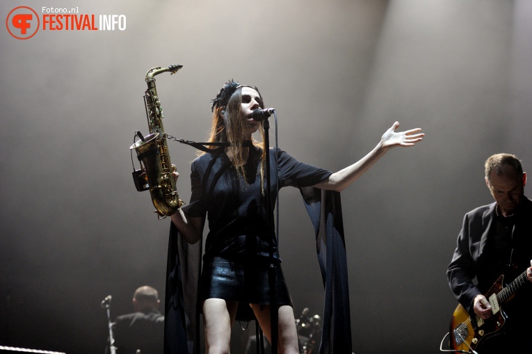 PJ Harvey op Down The Rabbit Hole 2016 - Vrijdag foto