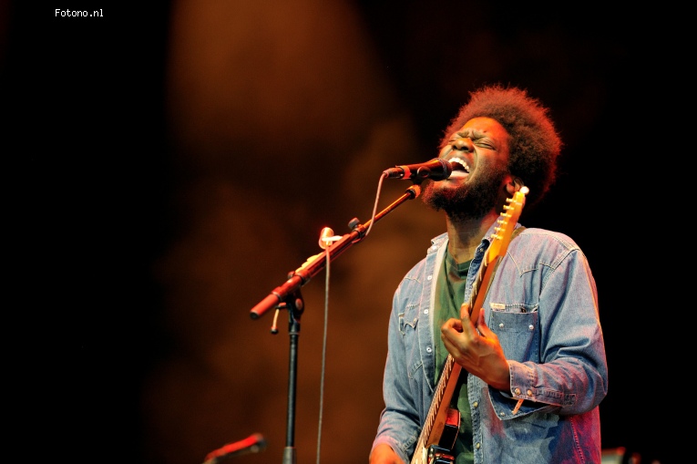 Michael Kiwanuka op Down The Rabbit Hole 2016 - Vrijdag foto