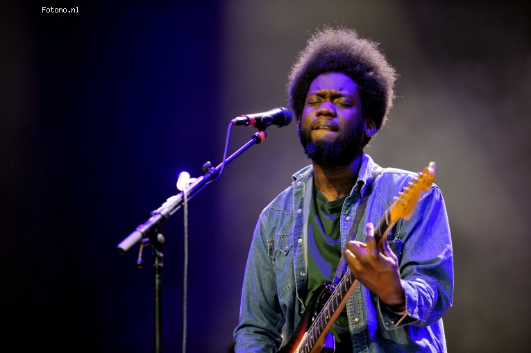 Michael Kiwanuka op Down The Rabbit Hole 2016 - Vrijdag foto