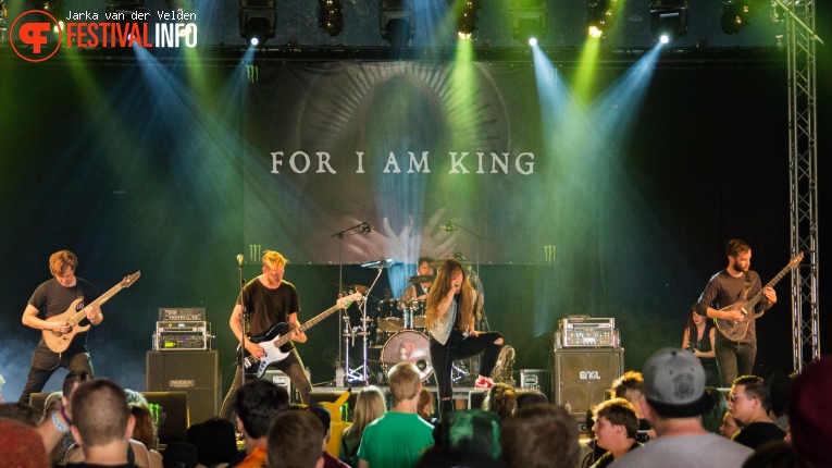 For I Am King op Jera On Air 2016 - Vrijdag foto