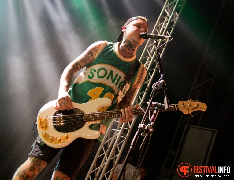 The Amity Affliction op Jera On Air 2016 - Vrijdag foto