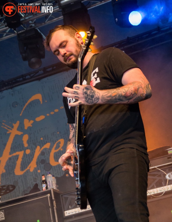 BoySetsFire op Jera On Air 2016 - Zaterdag foto