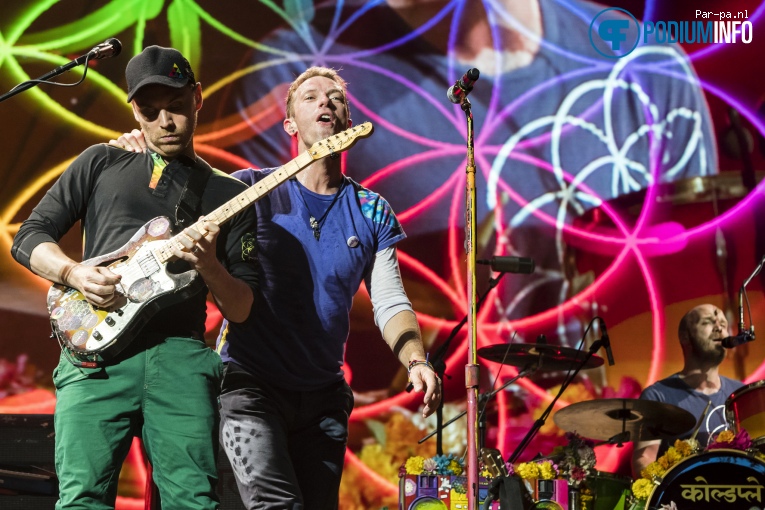 Coldplay op Coldplay - 23/06 - Amsterdam Arena foto