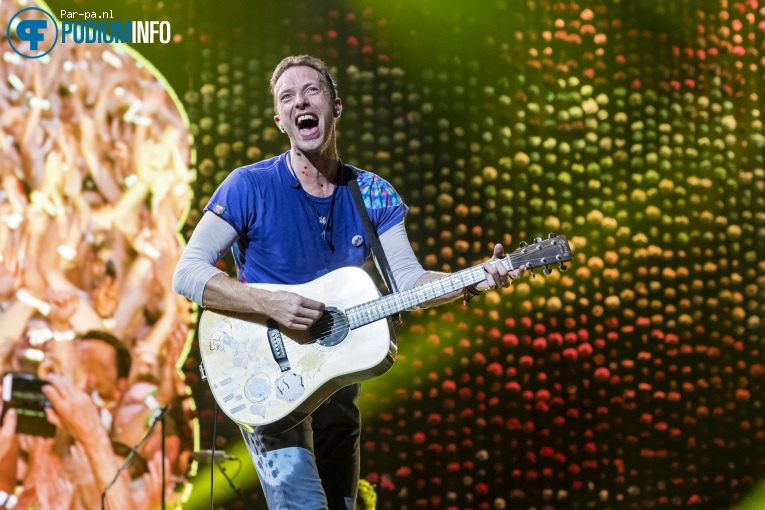 Coldplay op Coldplay - 23/06 - Amsterdam Arena foto