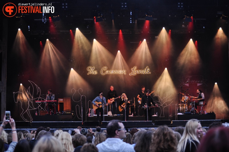 The Common Linnets op Share A Perfect Day 2016 foto