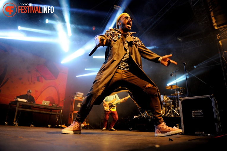 Anderson .Paak & The Free Nationals op PITCH 2016 - Zaterdag foto