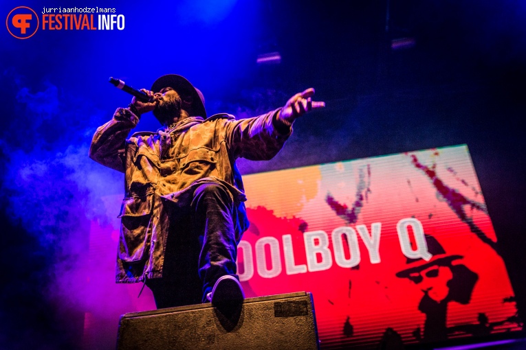 Schoolboy Q op WOO HAH! 2016 foto