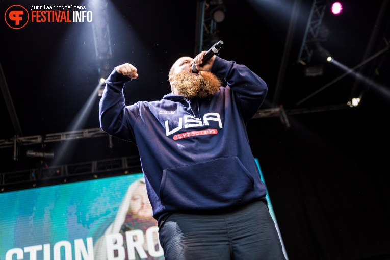 Action Bronson op WOO HAH! 2016 foto