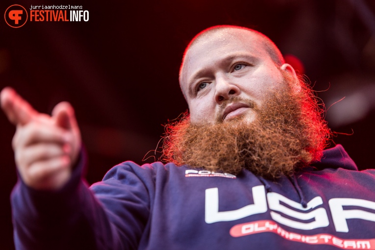 Action Bronson op WOO HAH! 2016 foto