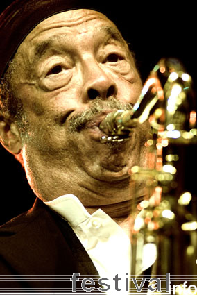 Johnny Griffin op North Sea Jazz 2007 foto