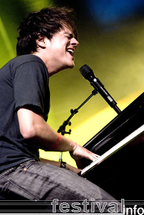 Jamie Cullum op North Sea Jazz 2007 foto