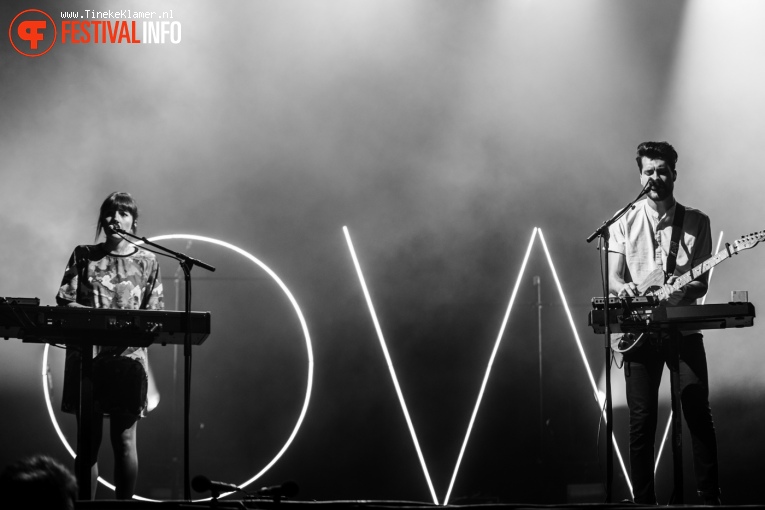 Oh Wonder op Rock Werchter 2016 - Vrijdag foto
