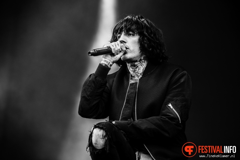 Foto Bring Me The Horizon op Rock Werchter 2016 - Vrijdag