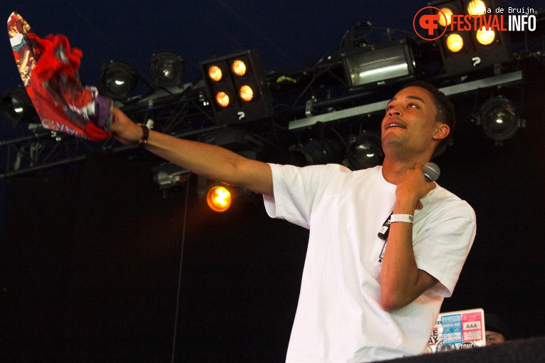 Loyle Carner op Metropolis Festival 2016 foto