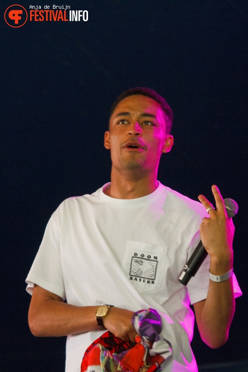 Loyle Carner op Metropolis Festival 2016 foto