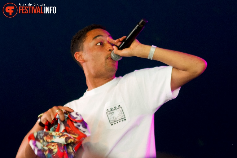 Loyle Carner op Metropolis Festival 2016 foto