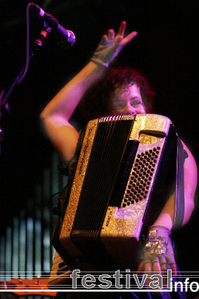 Arcade Fire op Roskilde 2007 foto