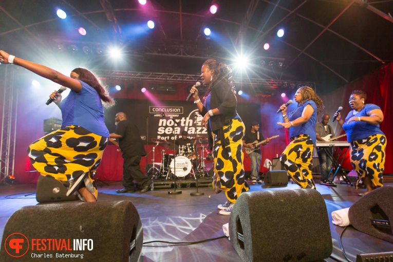 The Jones Family Singers op North Sea Jazz 2016 - Zondag foto